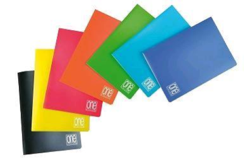 BLASETTI ONE COLOR MAXI QUADERNO A4 80GR RIGHE 1R COPERTINA IN PPL 21 FOGLI CONF 10 Pz.